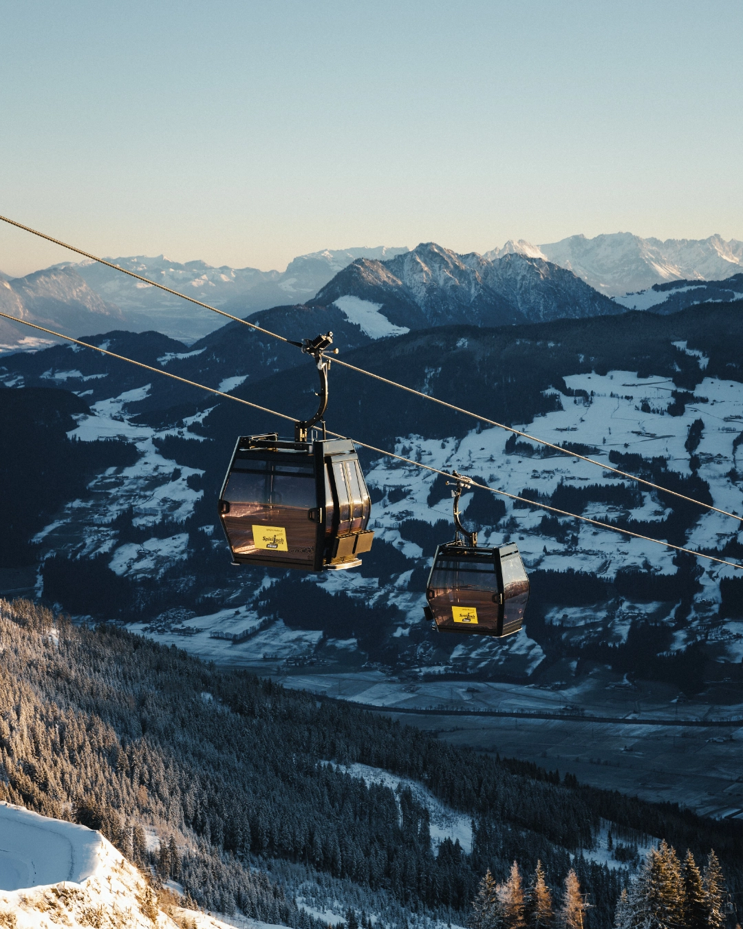 Skifahren am Spieljoch